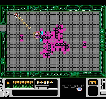 Mutant Virus, The - Crisis in a Computer World (USA) screen shot game playing